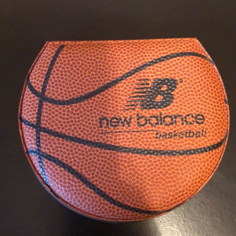 Basketball business card holder